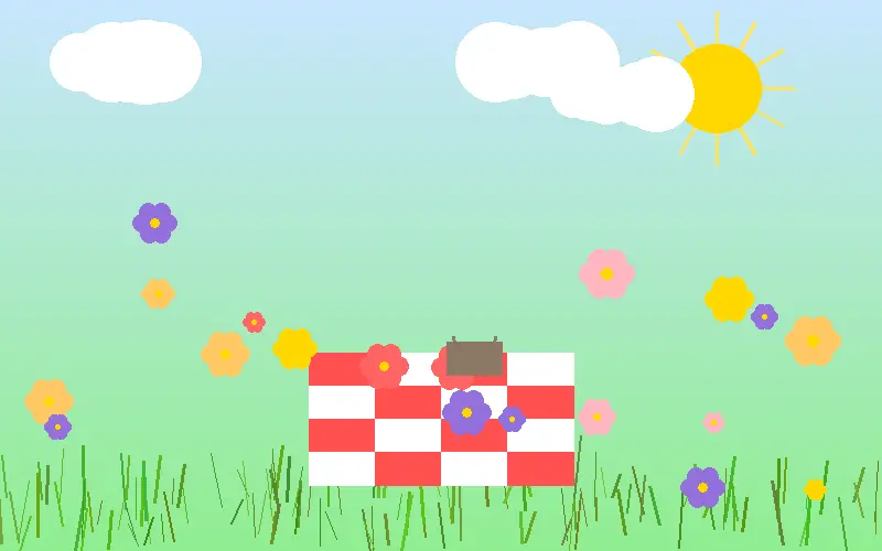 草地上的朋友聚会派对 - 一起草