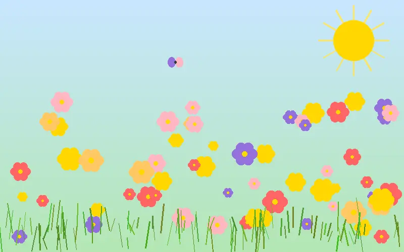 四季草地植物变化 - 一起草